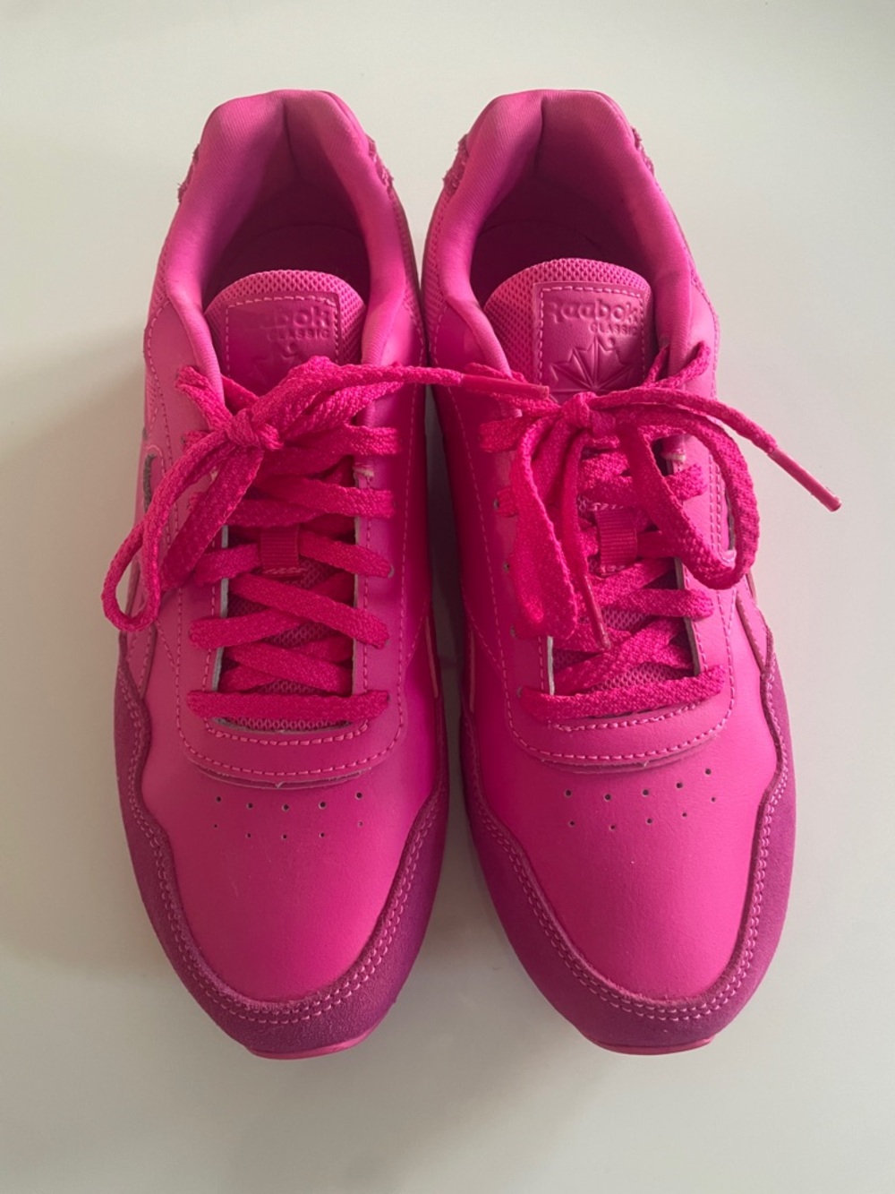 Reebok Classic Harman Run sneakers in hot pink